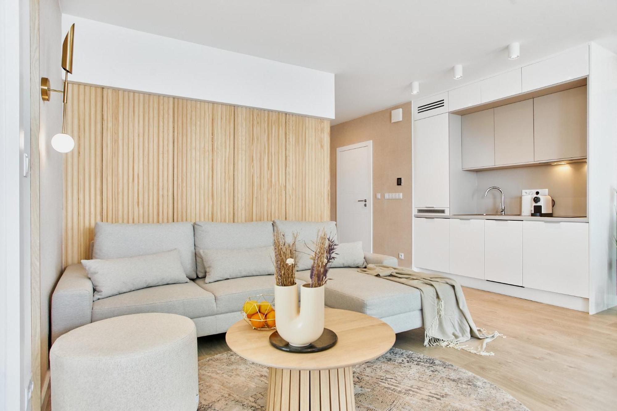 Wave Beachfront Family Apartment Мендзиздрое Екстериор снимка